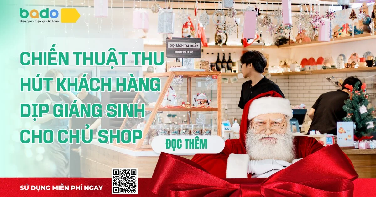 Cách thu hút khách hàng dịp Giáng sinh bứt phá doanh số